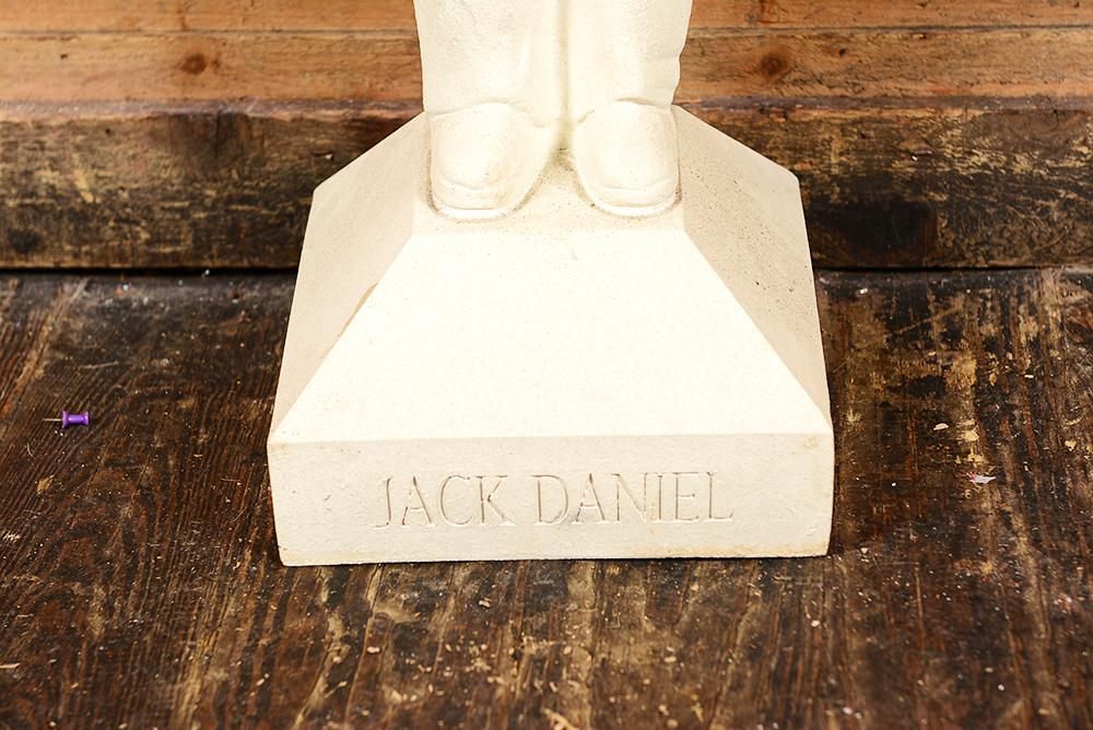 Jack Daniel's Statue and Framed Poster