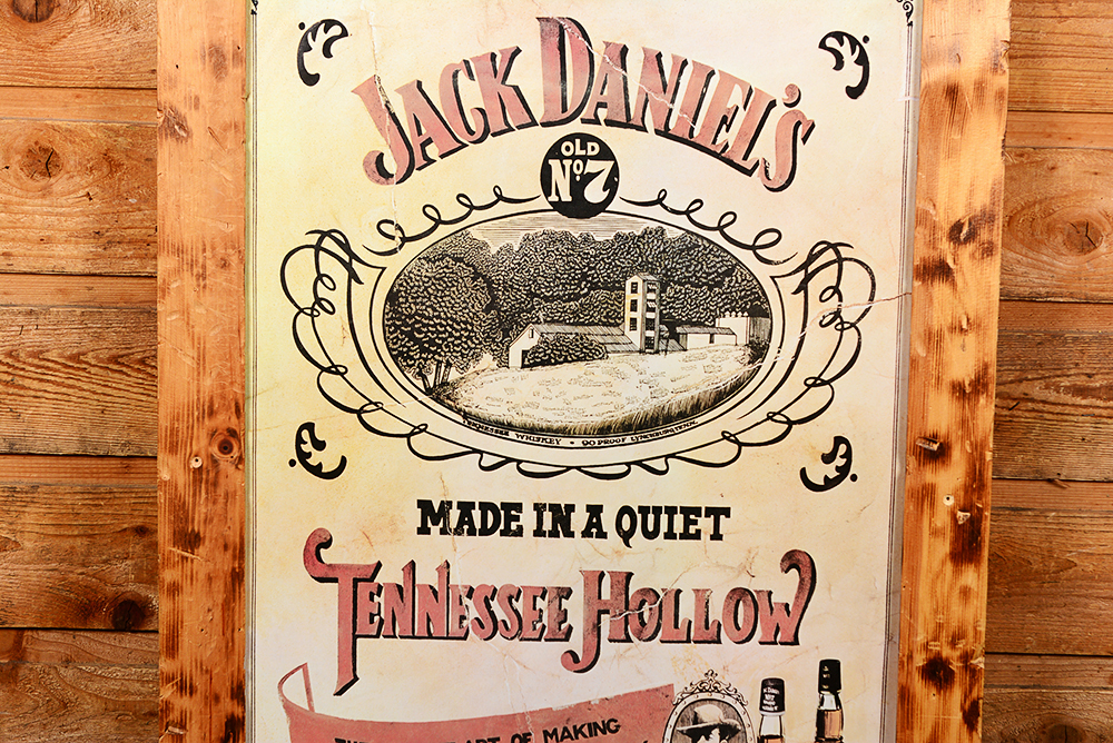 Jack Daniel's Statue and Framed Poster