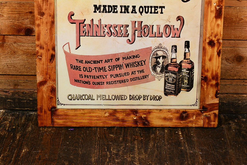 Jack Daniel's Statue and Framed Poster