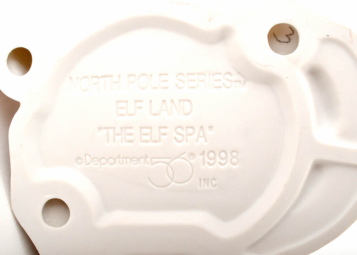 Department 56 Heritage Village North Pole Series Elf Land Set