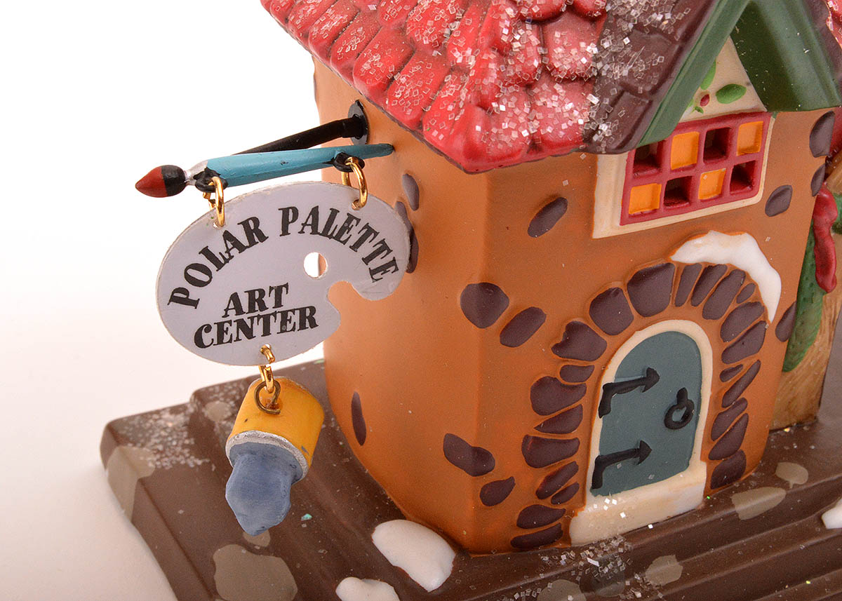 Department 56 Heritage Village North Pole Series Elf Land Set