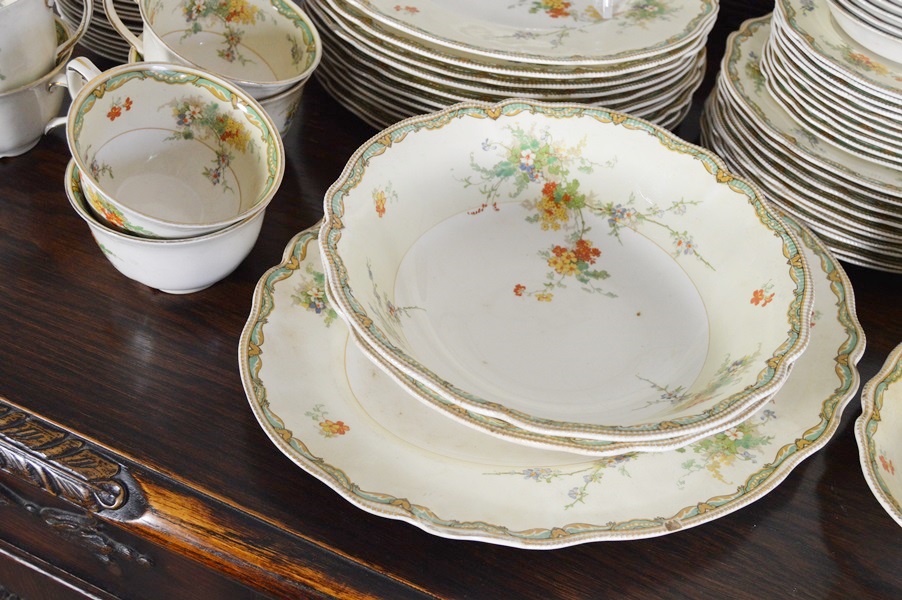 Fifty-nine Piece Johnson Brothers China- Old Staffordshire