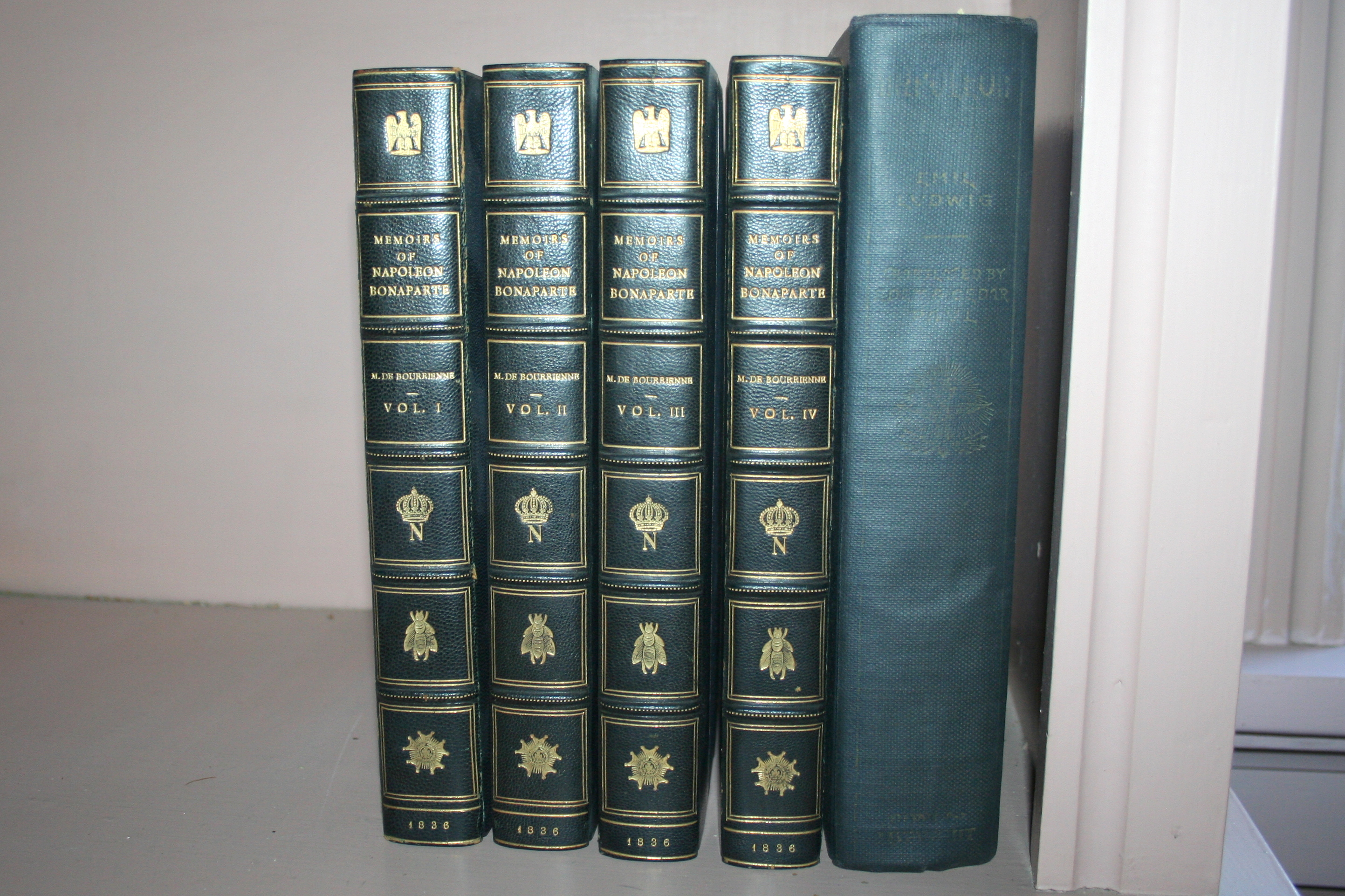 Memoirs of Napoleon Bonaparte  by Bourrienne & Napoleon by Ludwig
