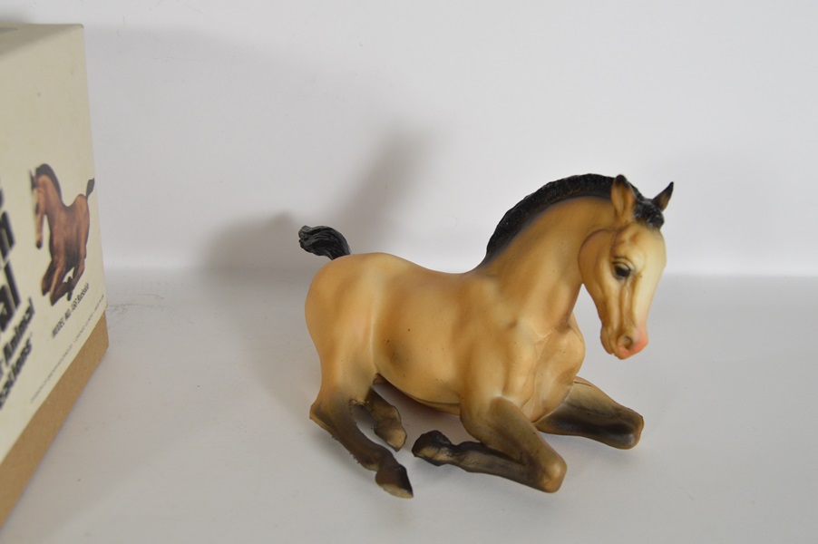 1970's Breyer Lying Down Foal In the Box