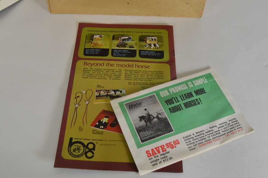 1970's Breyer Lying Down Foal In the Box