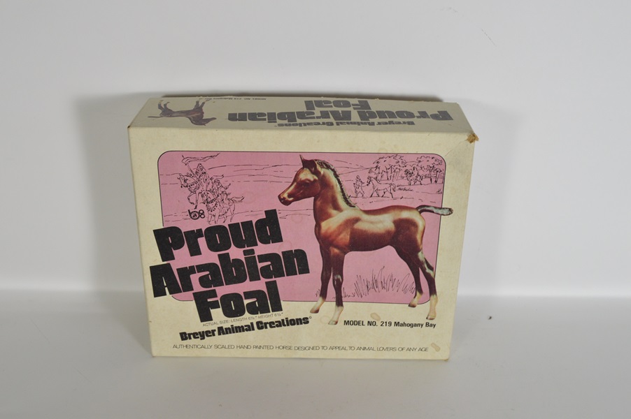 1970's Breyer Proud Arabian Foal In the Box