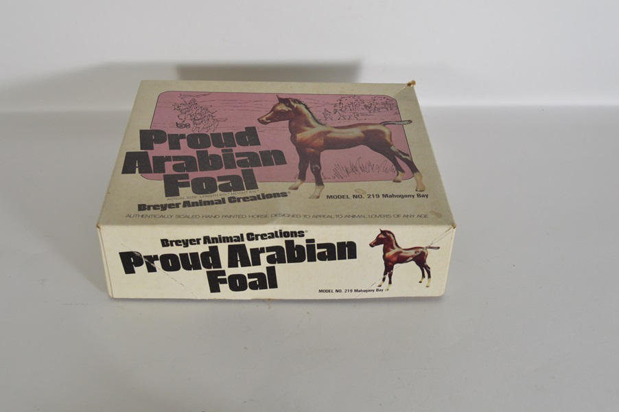 1970's Breyer Proud Arabian Foal In the Box