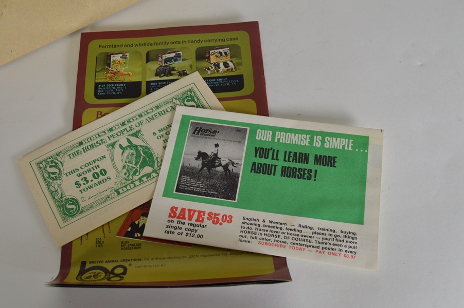 1970's Breyer Proud Arabian Foal In the Box