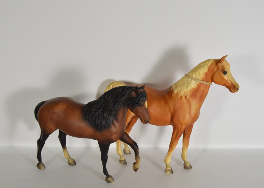 Two 1970's Breyer Horse Figurines