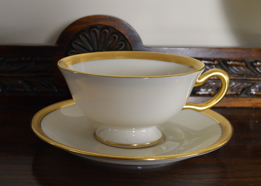114-Piece Gold Rimmed Lenox China Set