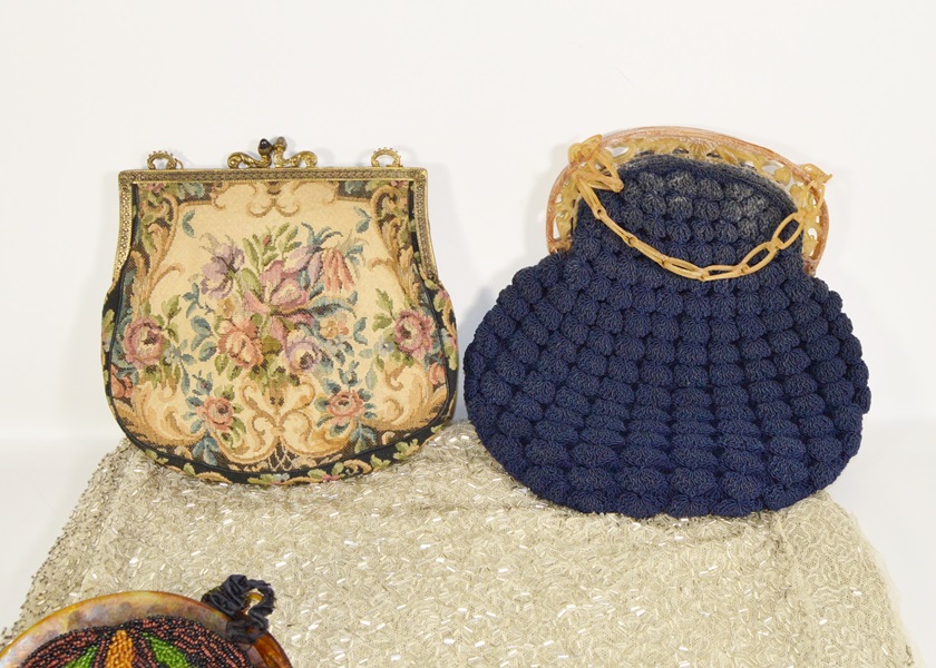 Three vintage Handbags