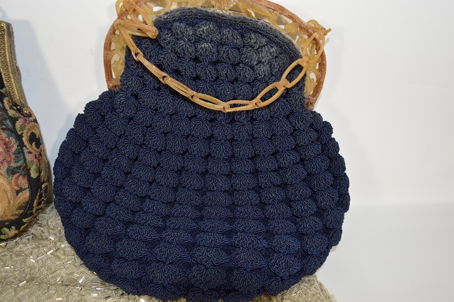 Three vintage Handbags