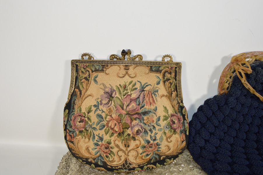 Three vintage Handbags