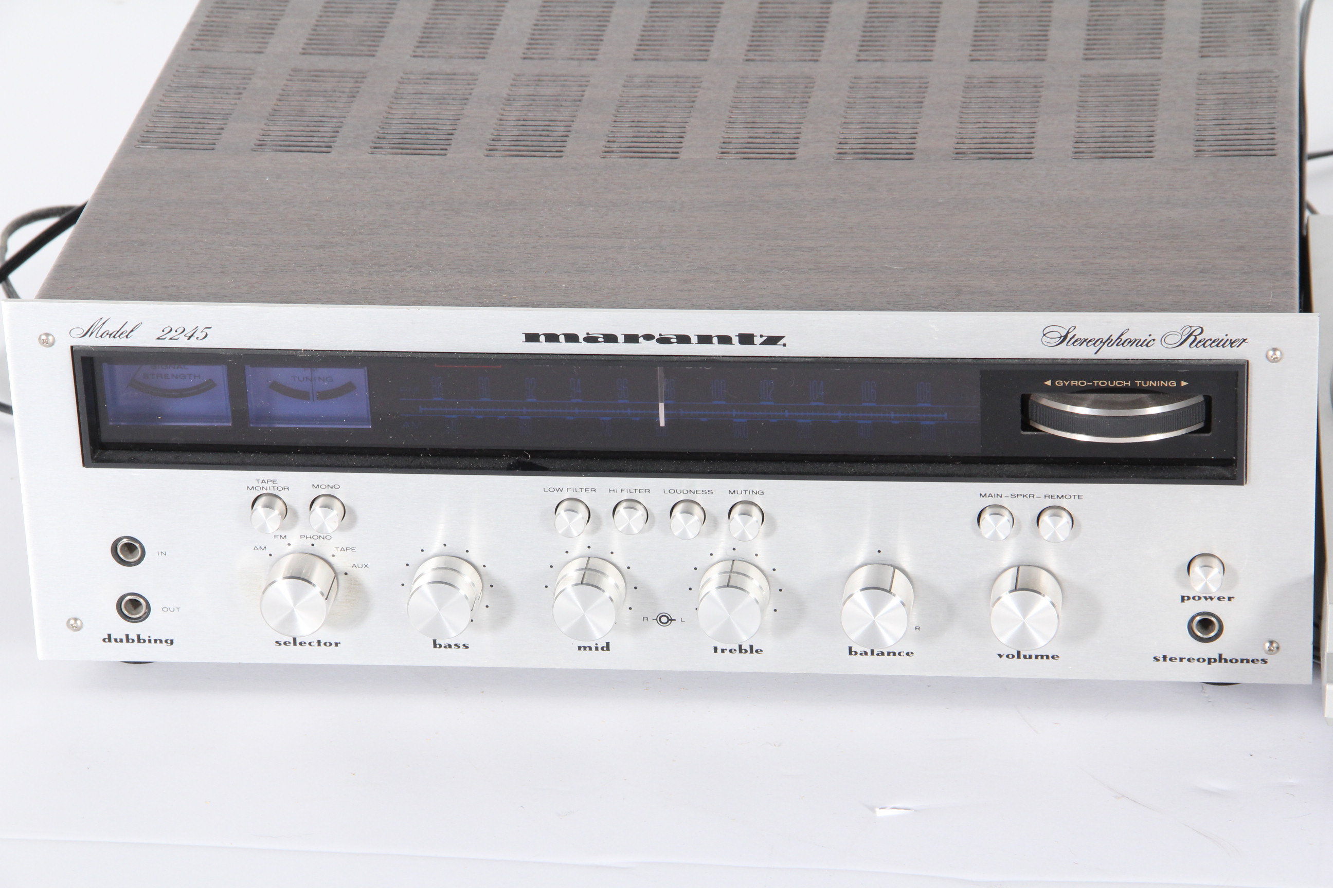 Technics Turntable and Marantz Receiver