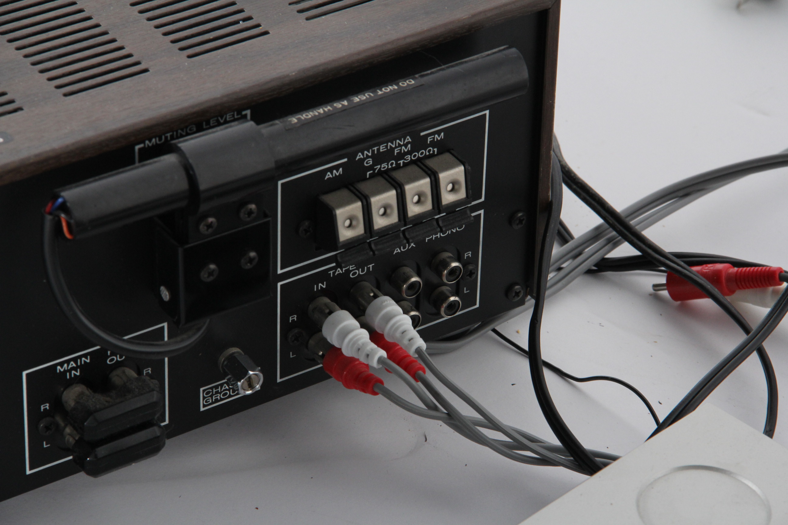 Technics Turntable and Marantz Receiver