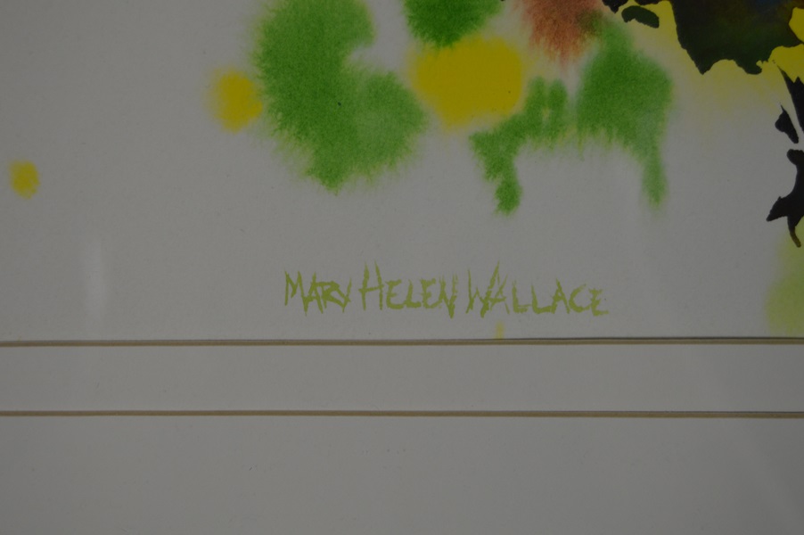 Mary Wallace Watercolor- Carpet of Gold