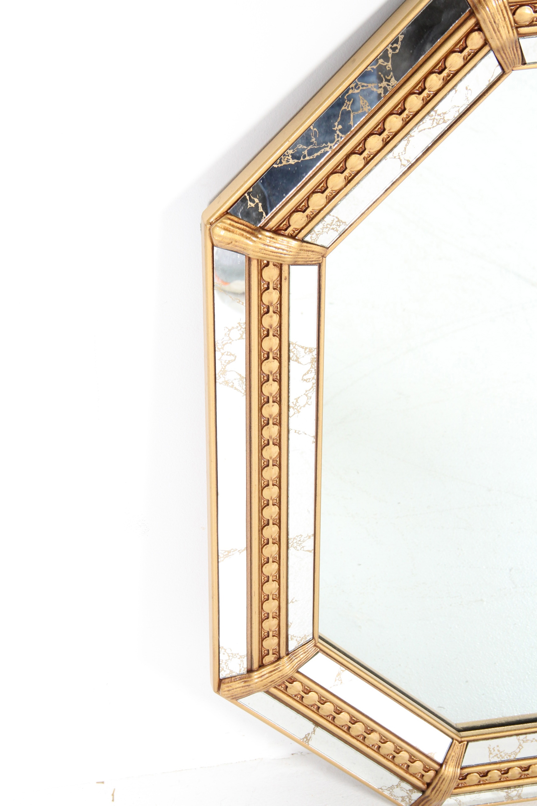 Antiqued Permaflex Mirror by J.A. Olson Company