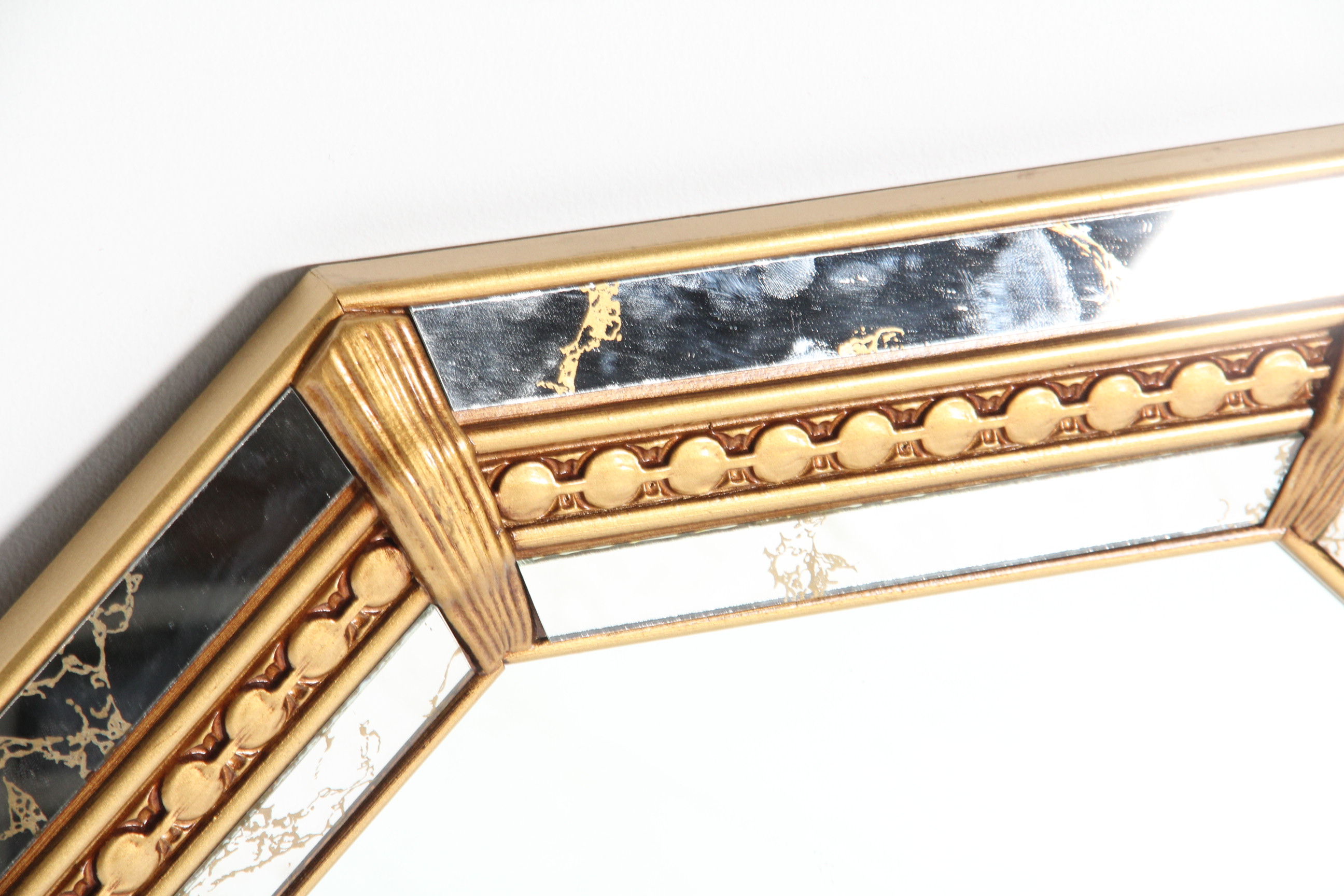 Antiqued Permaflex Mirror by J.A. Olson Company