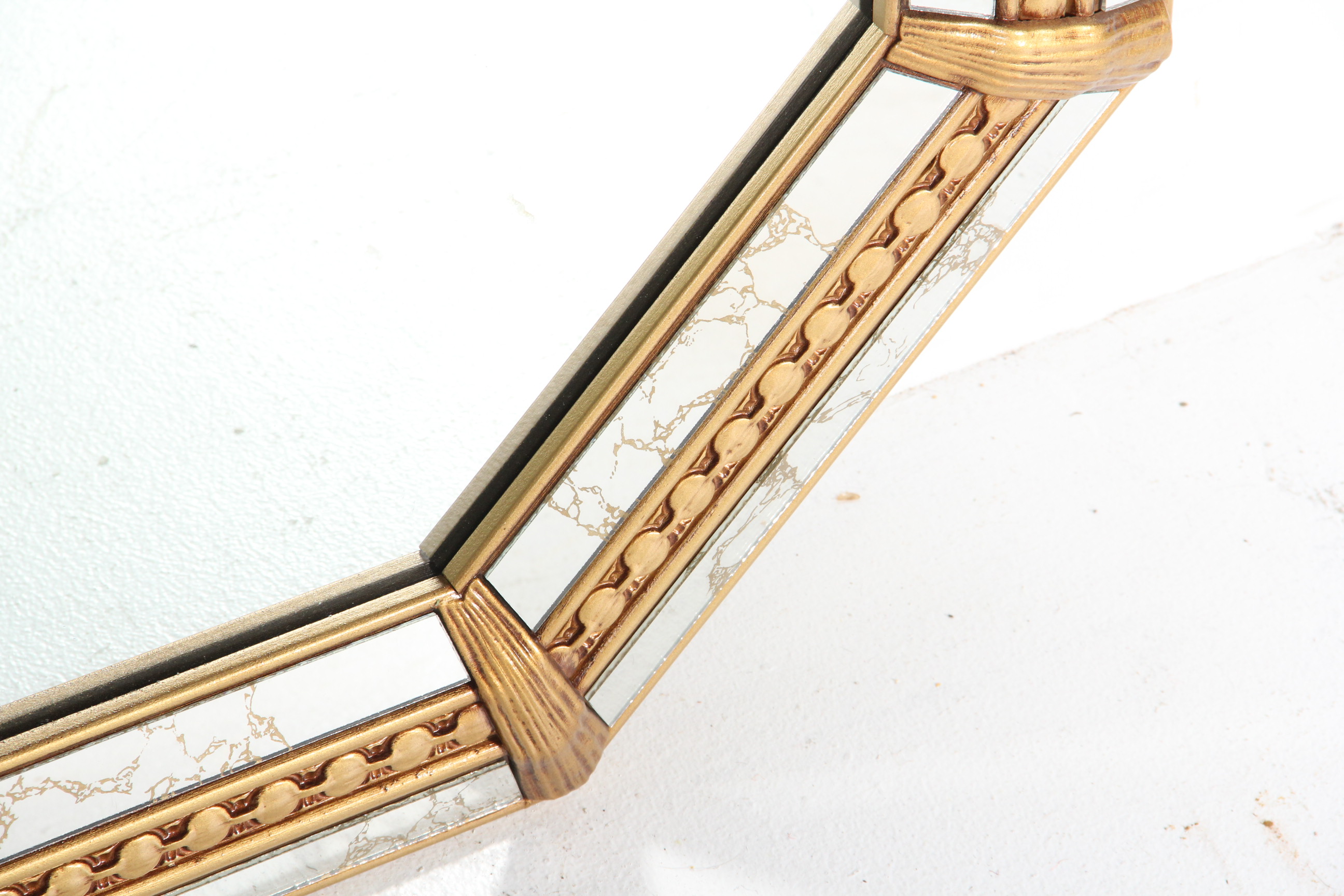 Antiqued Permaflex Mirror by J.A. Olson Company