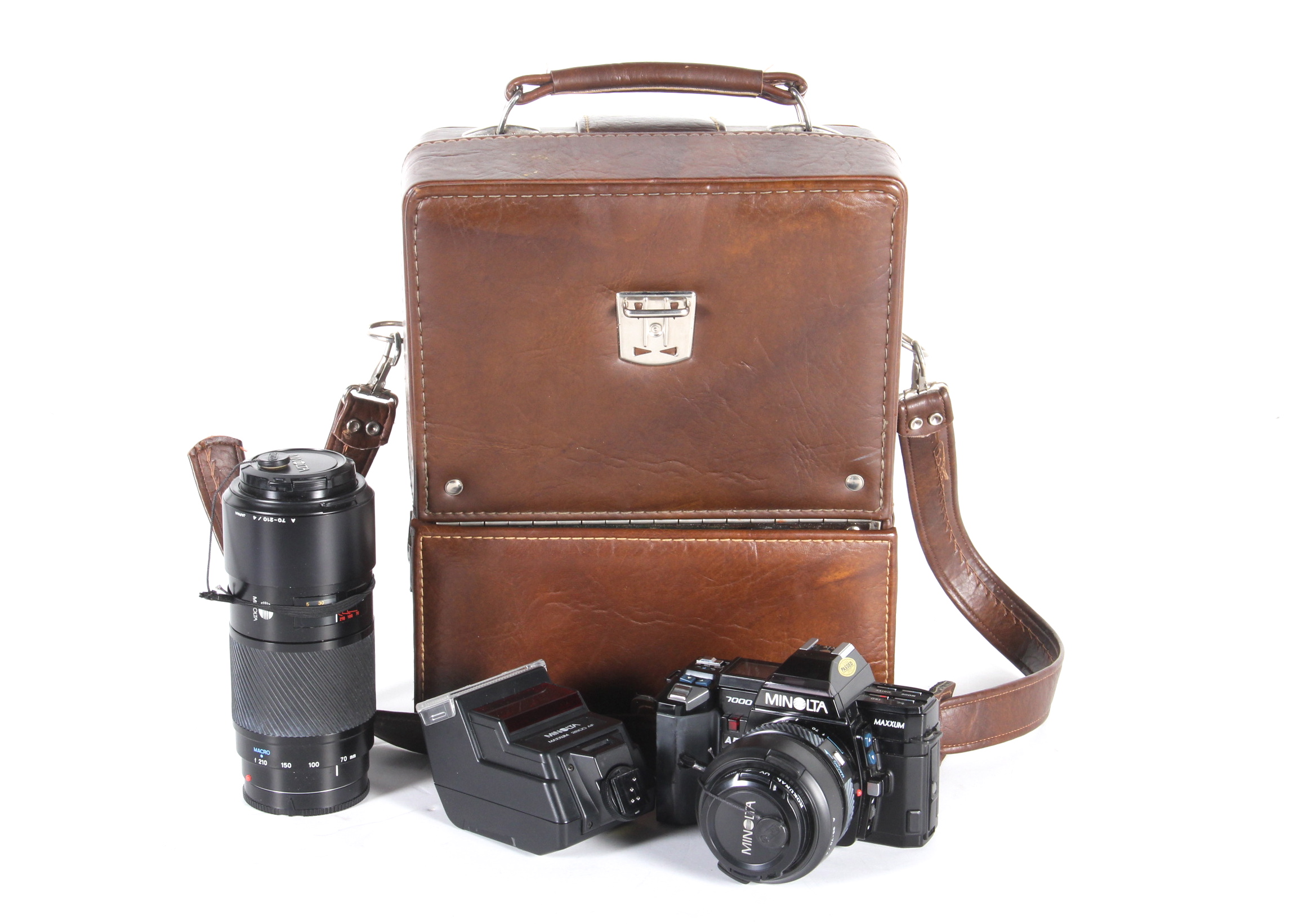 Marsand Camera Bag with Minolta Accessories