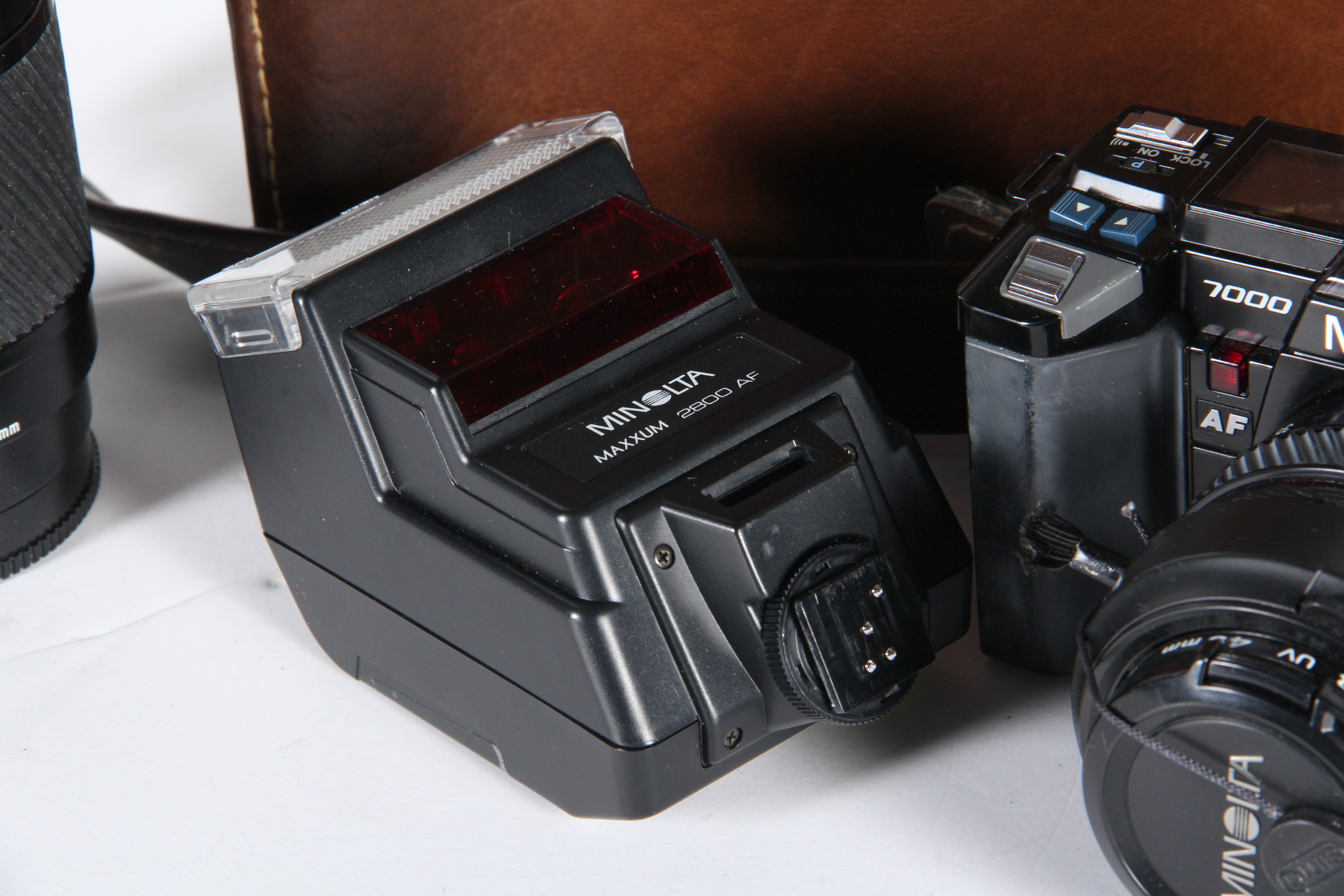 Marsand Camera Bag with Minolta Accessories