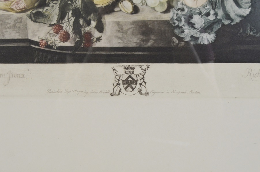 Jan Van Haysum Botanical Engraving