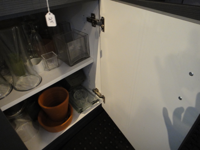 Custom Built Florist Cabinet With Sink