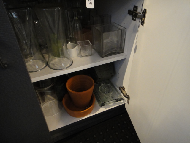 Custom Built Florist Cabinet With Sink