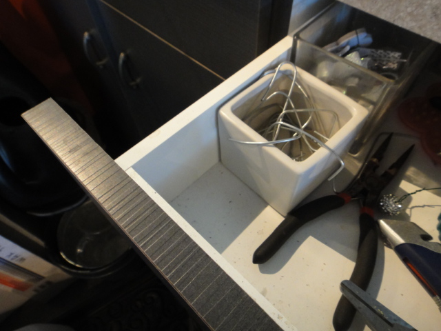 Custom Built Florist Cabinet With Sink