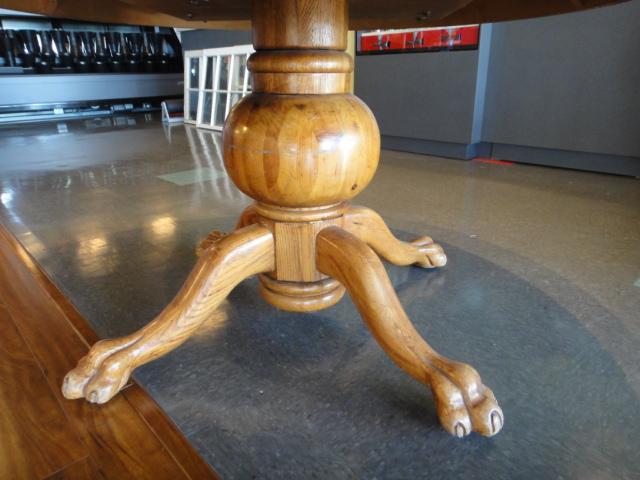 Antique Oak Round Table