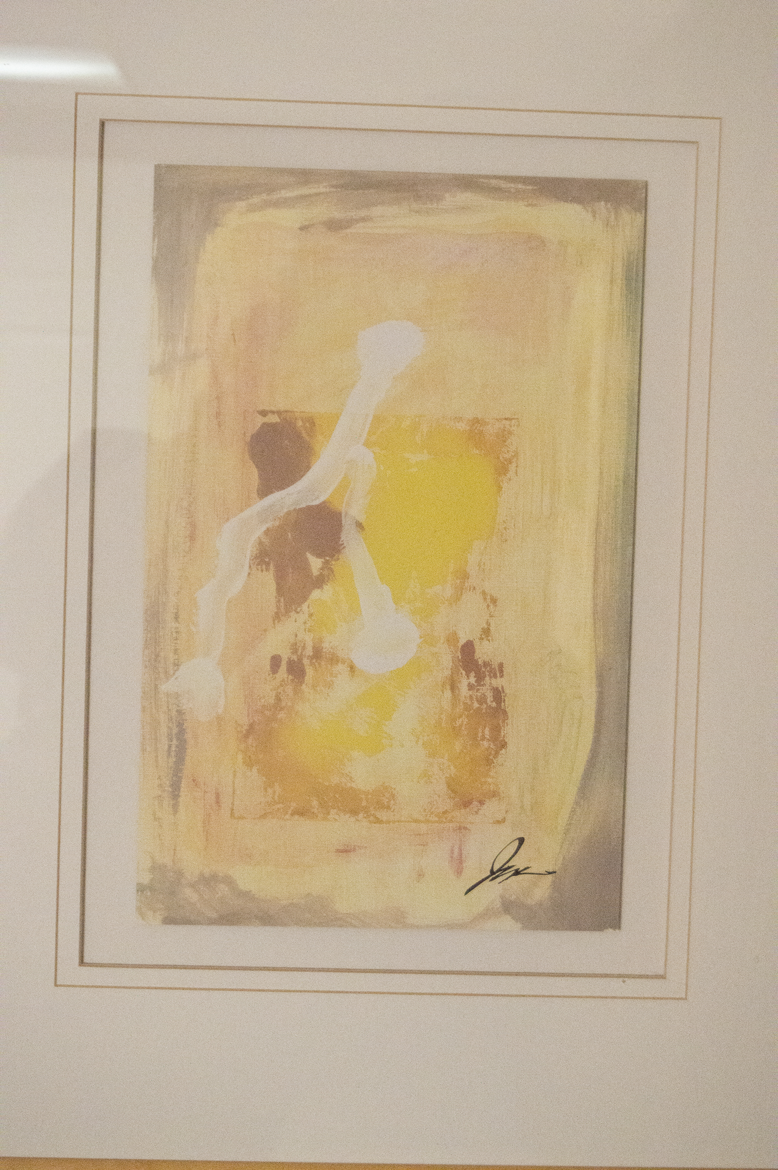 Abstract Lithograph
