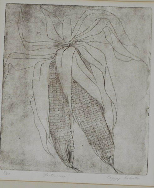 Peggy Robert Etching-Autumn