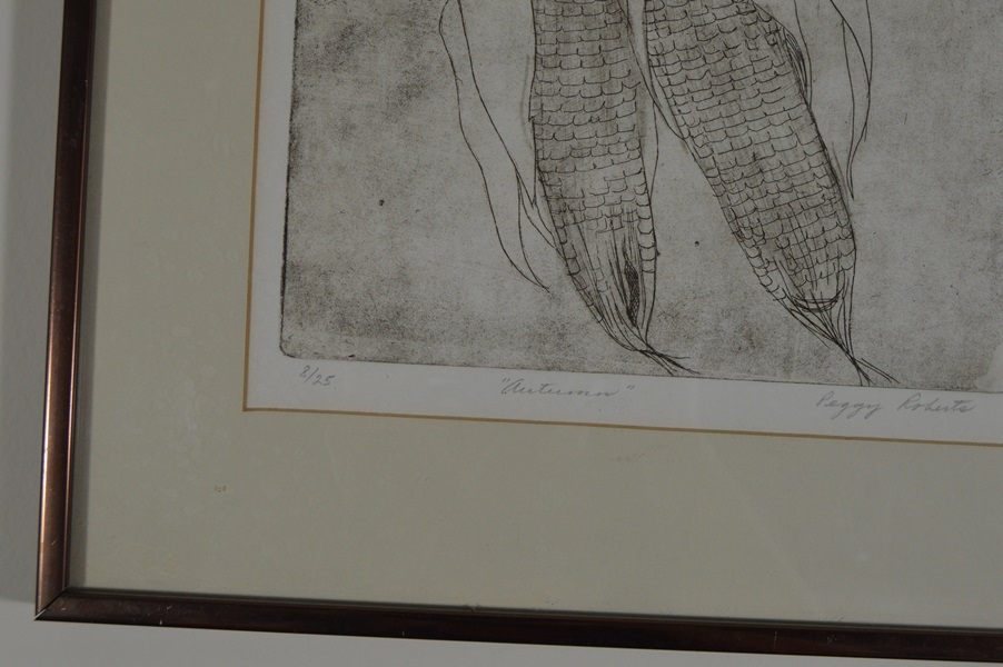 Peggy Robert Etching-Autumn