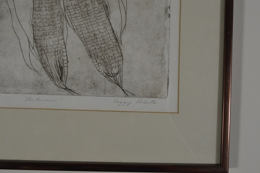 Peggy Robert Etching-Autumn