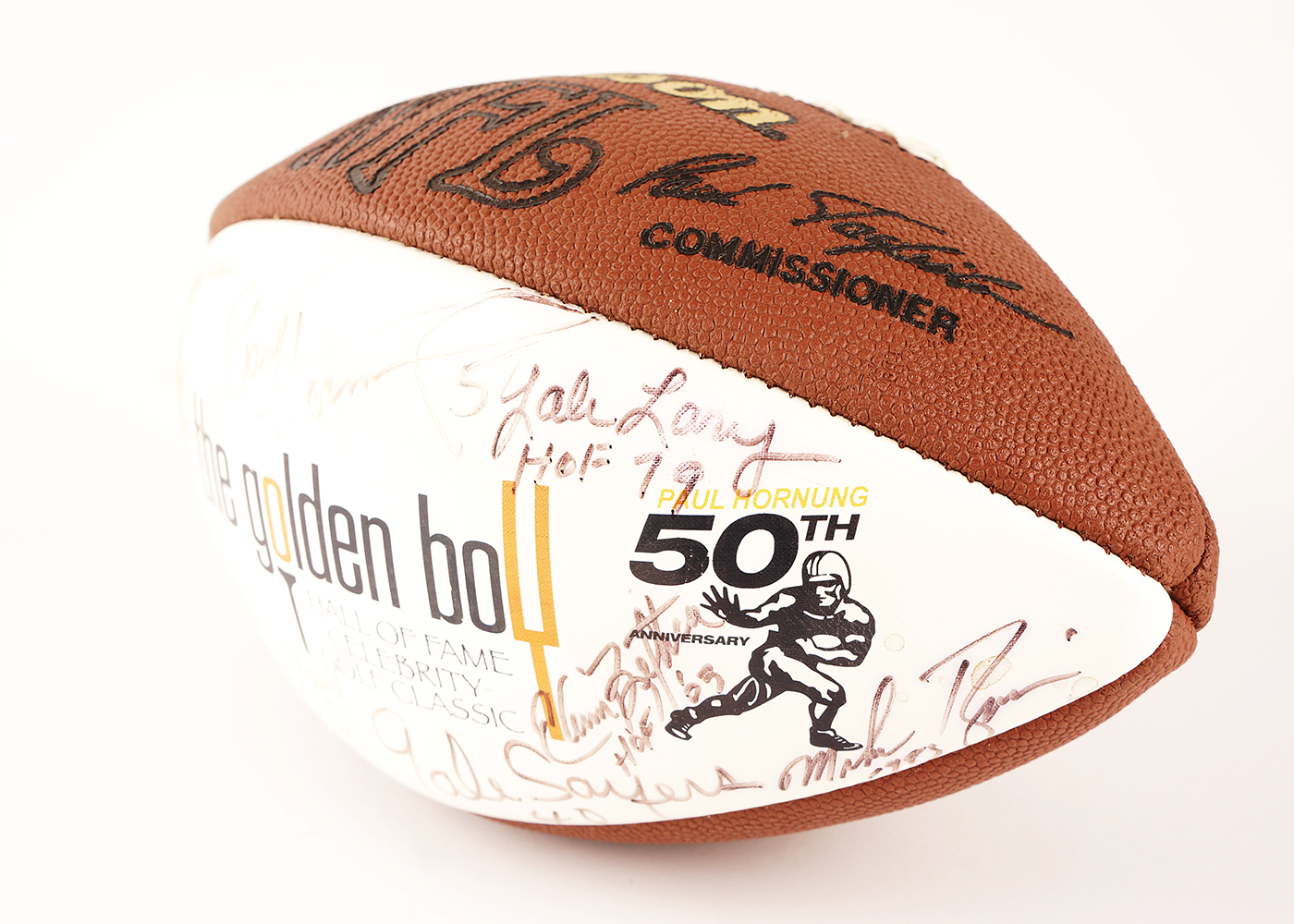 Charlie Strong Signed Football