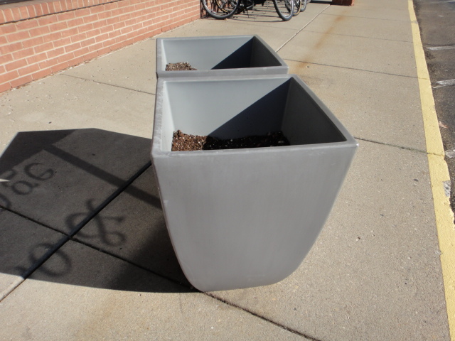Two Large Outdoor Planters