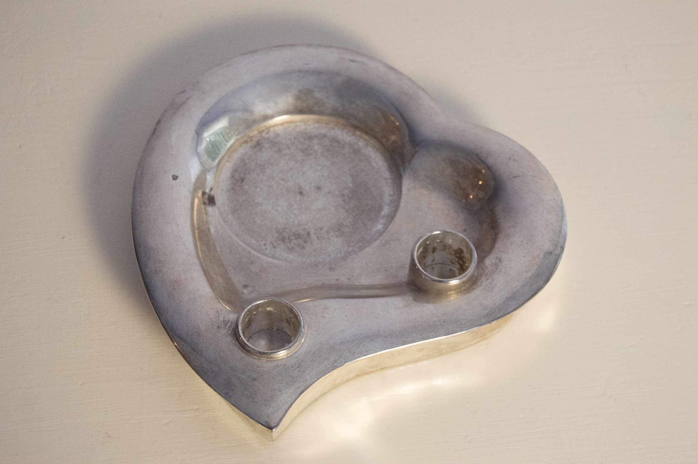 Lenox "Wedding Promises Unity" Silver Plate Candle Holder