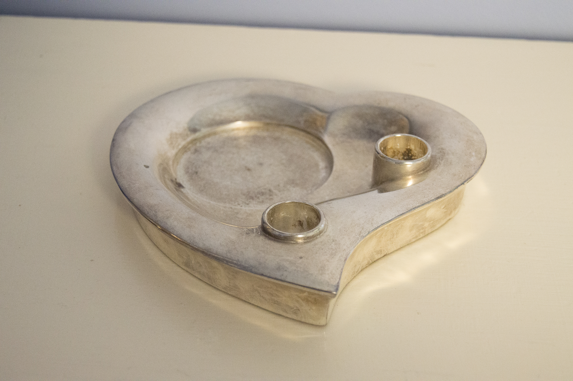 Lenox "Wedding Promises Unity" Silver Plate Candle Holder