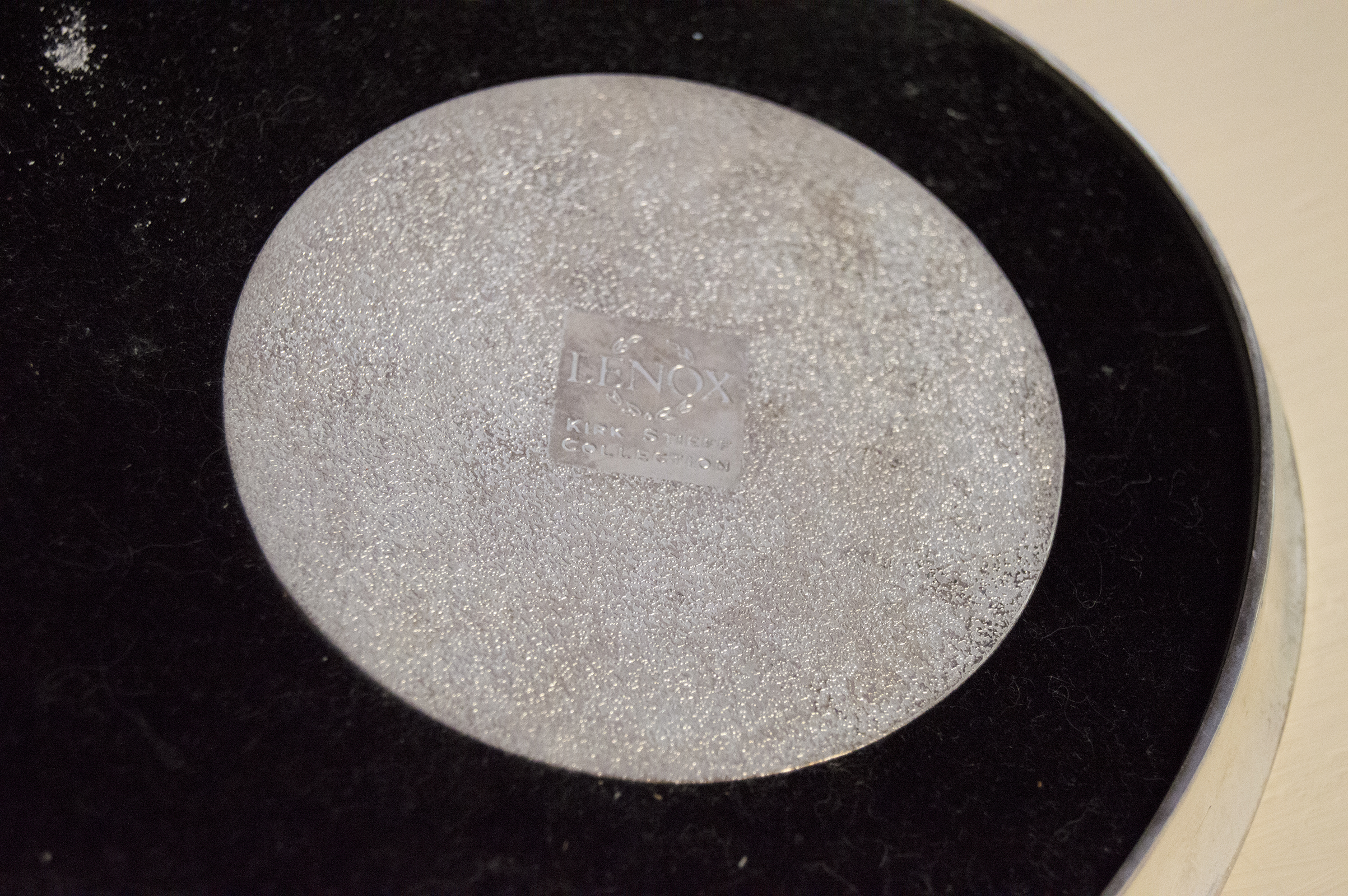 Lenox "Wedding Promises Unity" Silver Plate Candle Holder