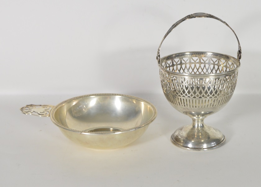 Two Sterling Silver Items