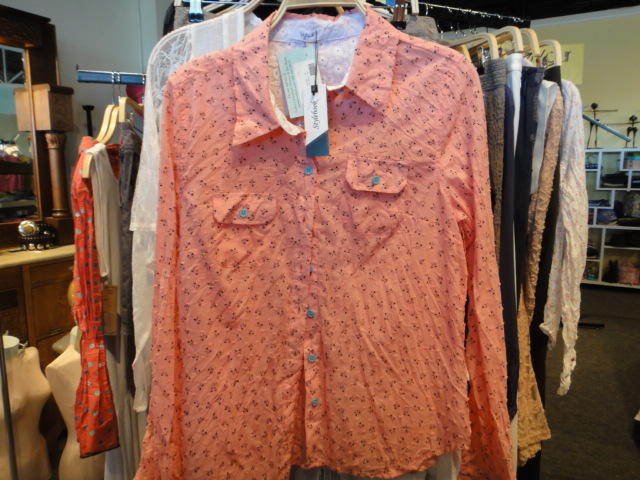 Clothing Rack Filled With New Women's Designer Clothes Size "L"