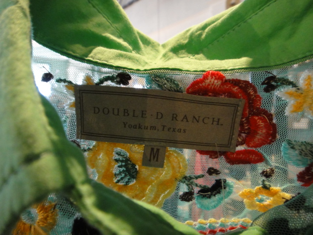 New Double D Ranchwear Carleen Embroidered Outfit Size M