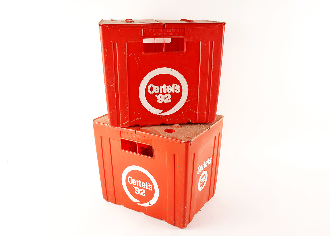 Oertel's 92 12-Pack Red Plastic Carriers