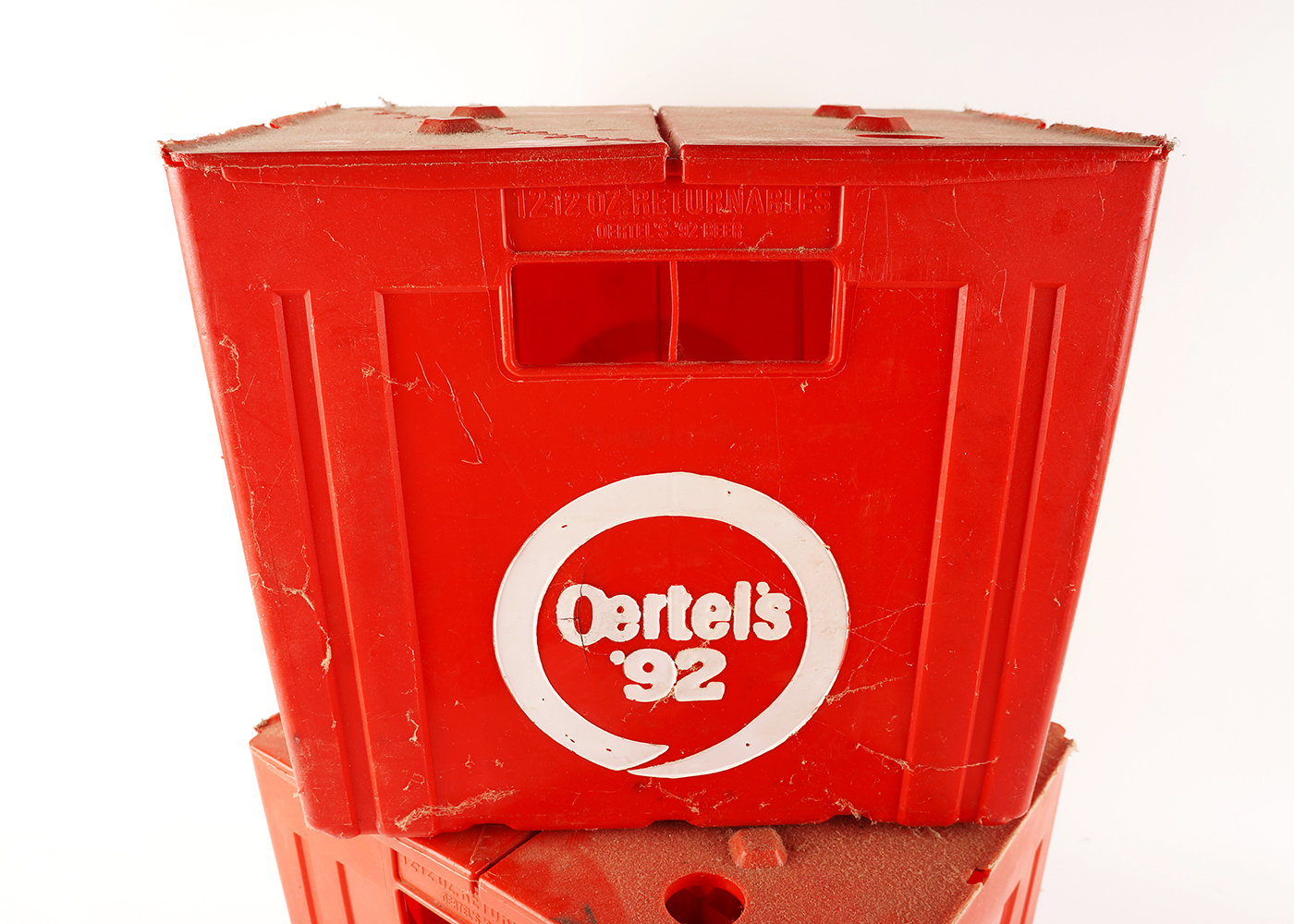 Oertel's 92 12-Pack Red Plastic Carriers