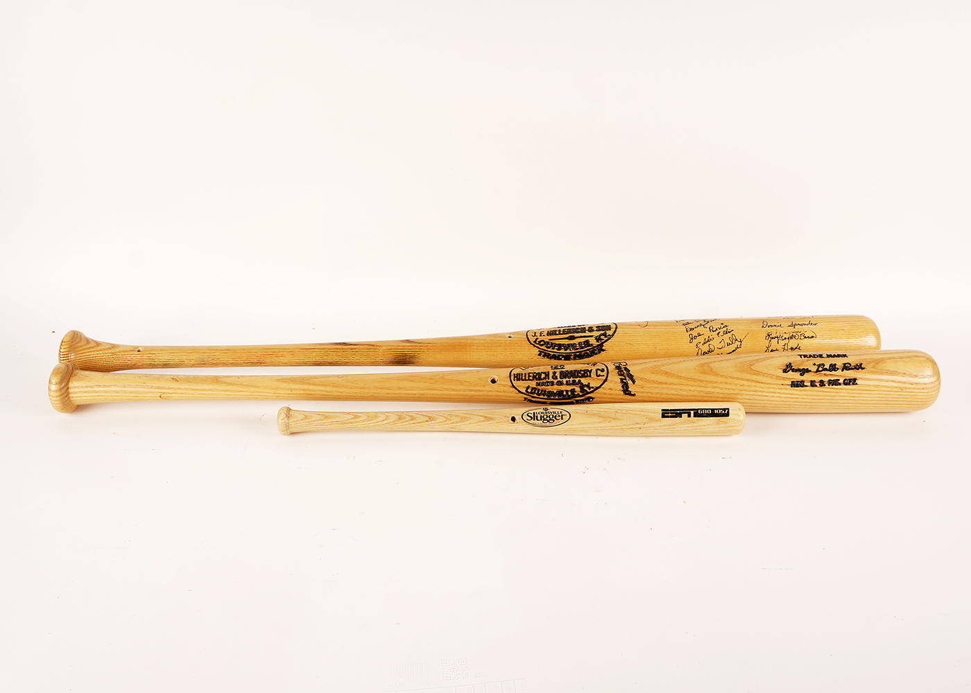 Louisville Slugger Bat Trio