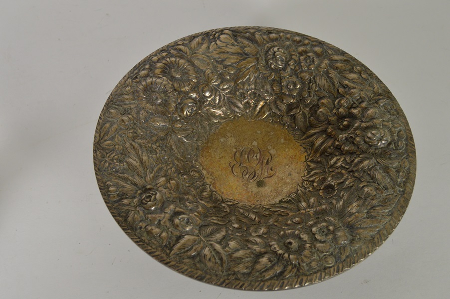 Assortment of Antique Silver Plate Items