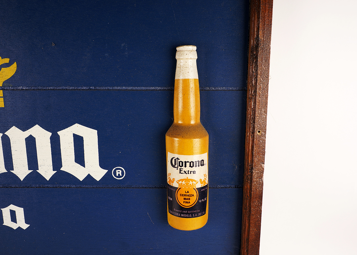 Pair of Corona Extra Sign