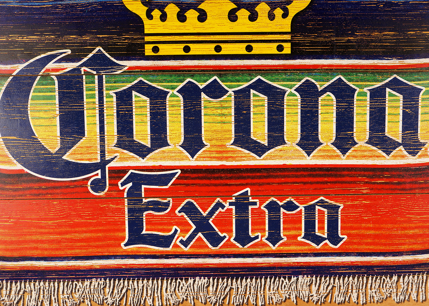 Pair of Corona Extra Sign