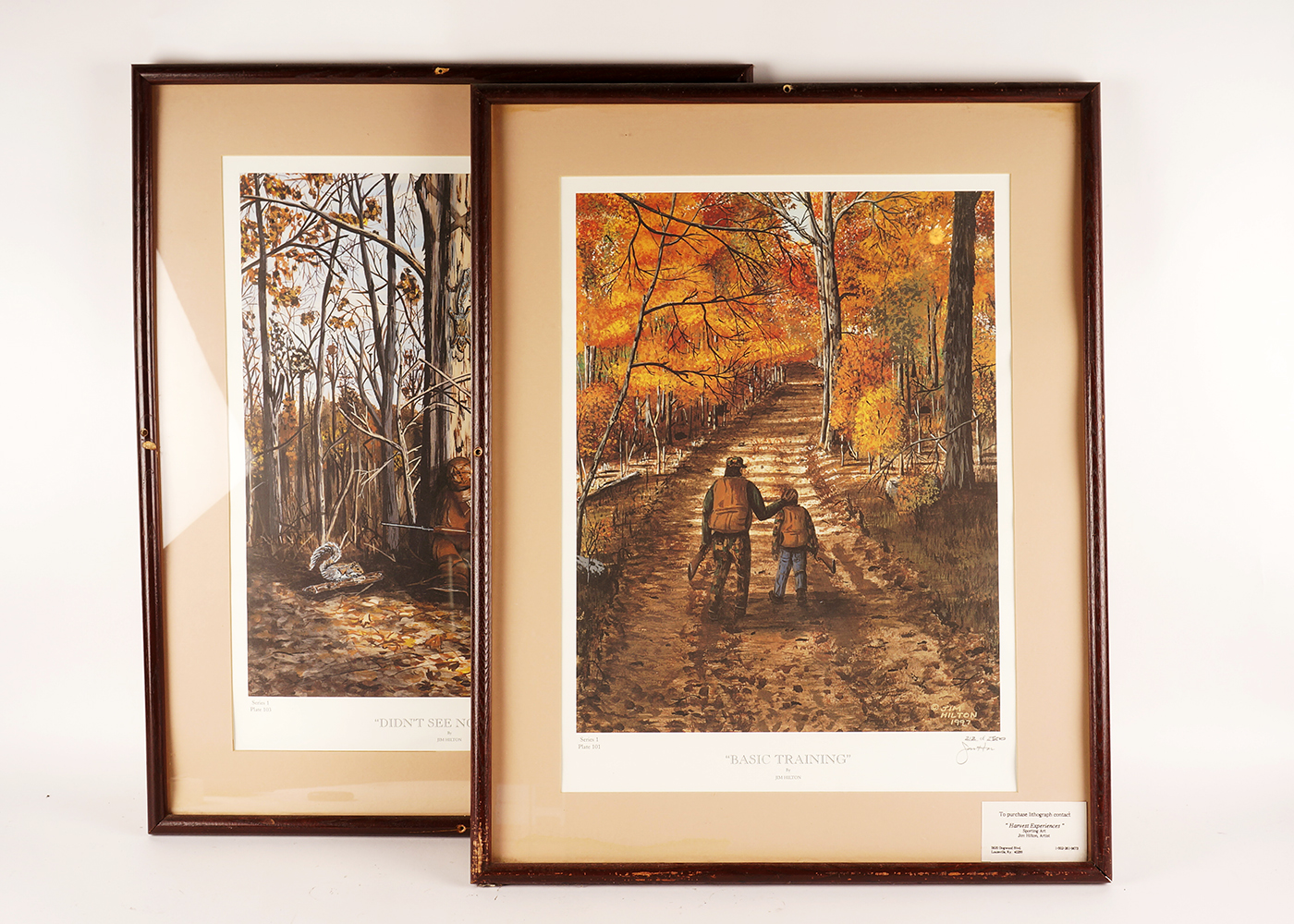 Framed Signed and Numbered Prints by Jim Hilton