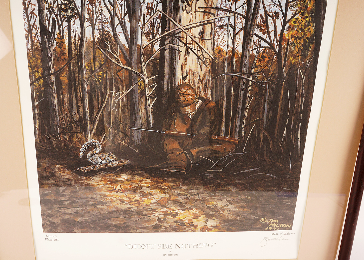 Framed Signed and Numbered Prints by Jim Hilton